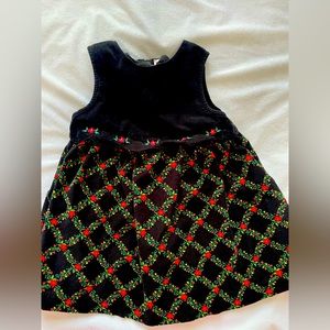 Gymboree holiday 1998 light cord dress